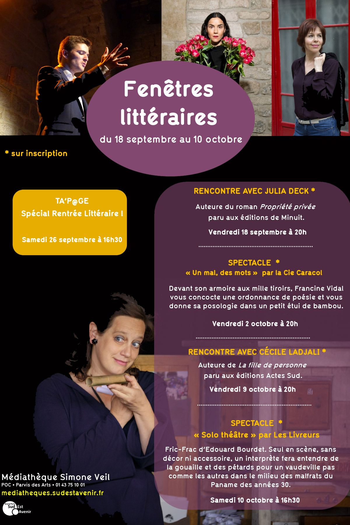 rencontre seul en scene