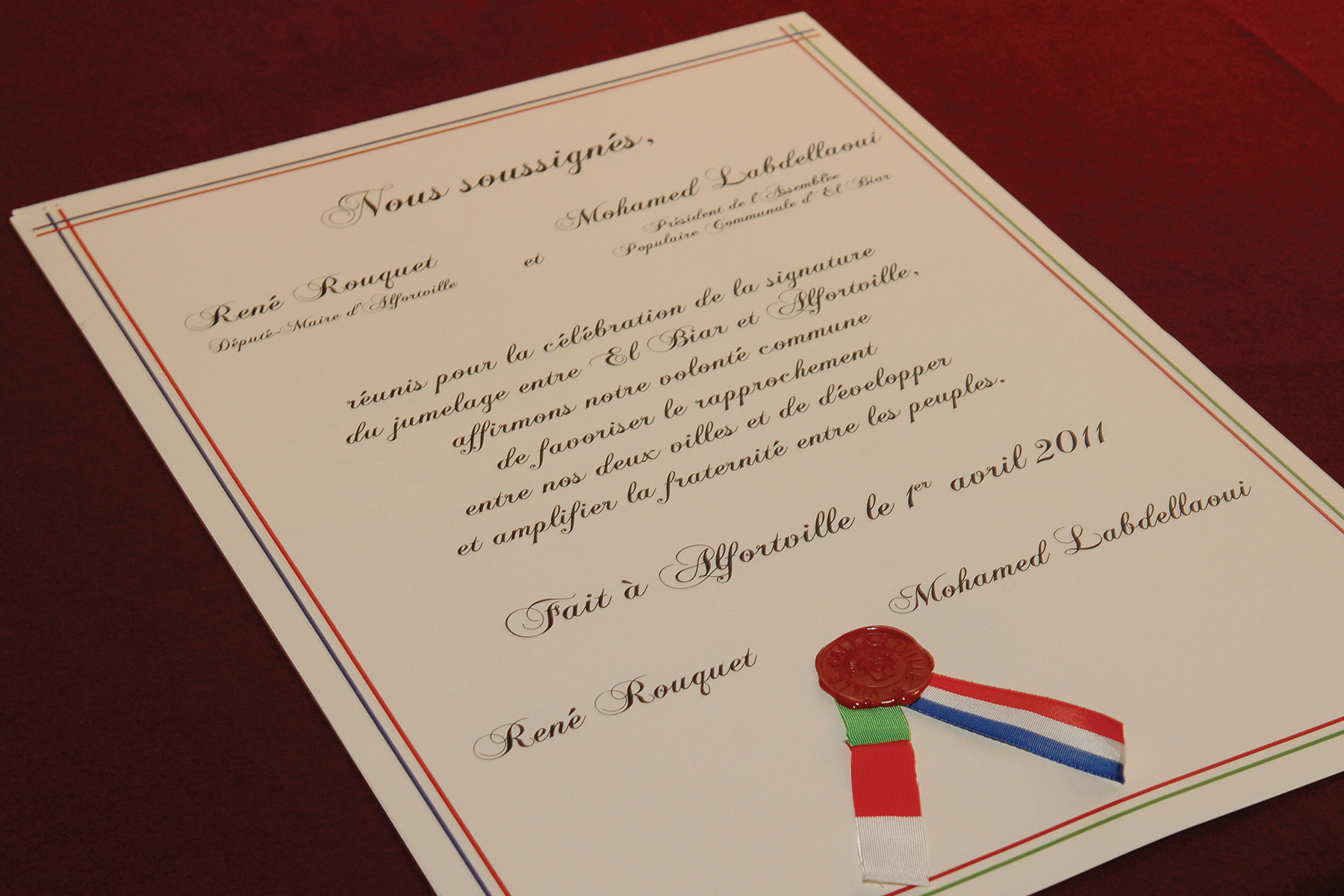 Jumelages / relations internationales